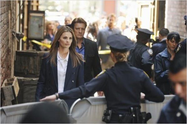 Castle : photo Nathan Fillion, Stana Katic