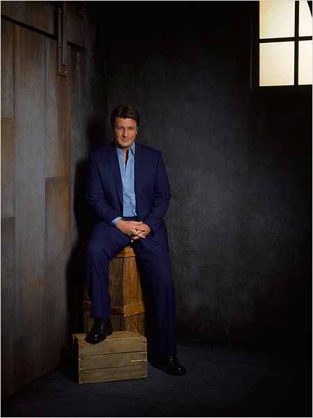 Castle : photo Nathan Fillion