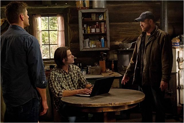 Supernatural : photo Jared Padalecki, Jensen Ackles, Jim Beaver
