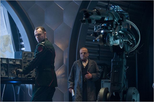 Captain America : First Avenger : photo Hugo Weaving, Joe Johnston, Toby Jones