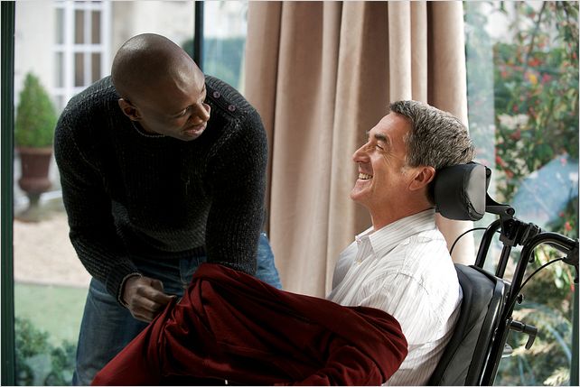 Intouchables : Photo Eric Toledano, François Cluzet, Olivier Nakache, Omar Sy