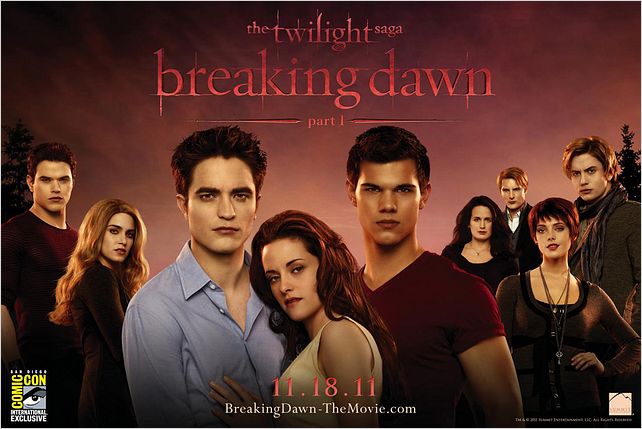Twilight - Chapitre 4 : Révélation 1ère partie : affiche