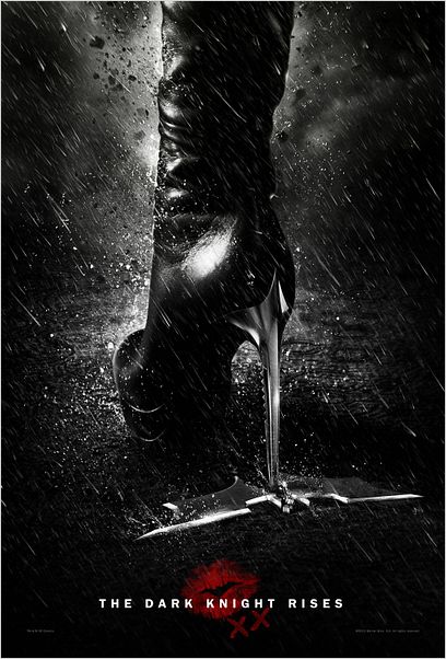 The Dark Knight Rises : Affiche Anne Hathaway, Christopher Nolan