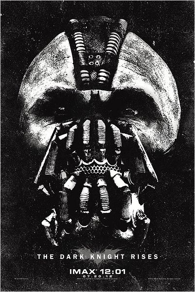 The Dark Knight Rises : Affiche Christopher Nolan