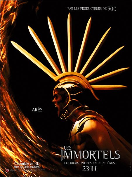 Les Immortels : affiche Tarsem Singh