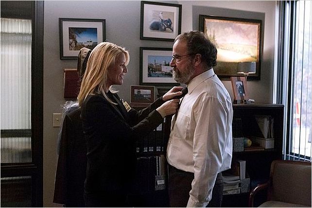 Homeland : photo Claire Danes, Mandy Patinkin