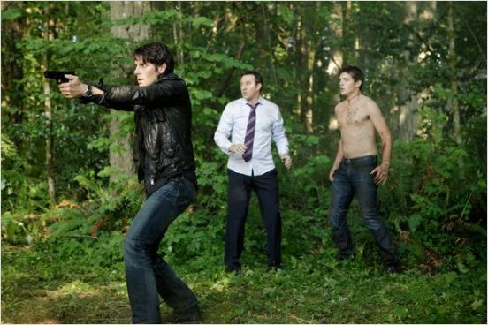 Grimm : photo Currie Graham, David Giuntoli, Parker Bagley