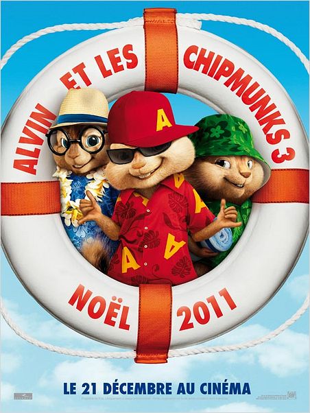 Alvin et les Chipmunks 3 : affiche