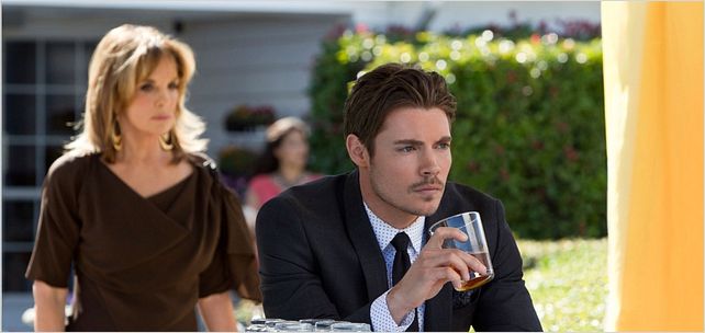 Photo Josh Henderson, Linda Gray