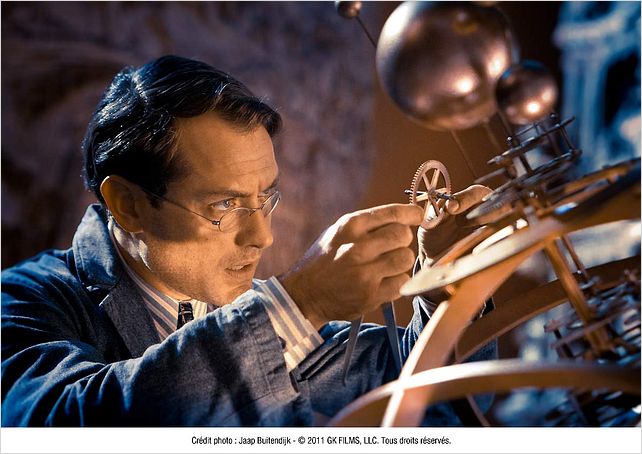 Hugo Cabret : photo Jude Law, Martin Scorsese