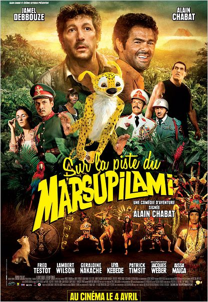 Sur la piste du Marsupilami : Affiche
