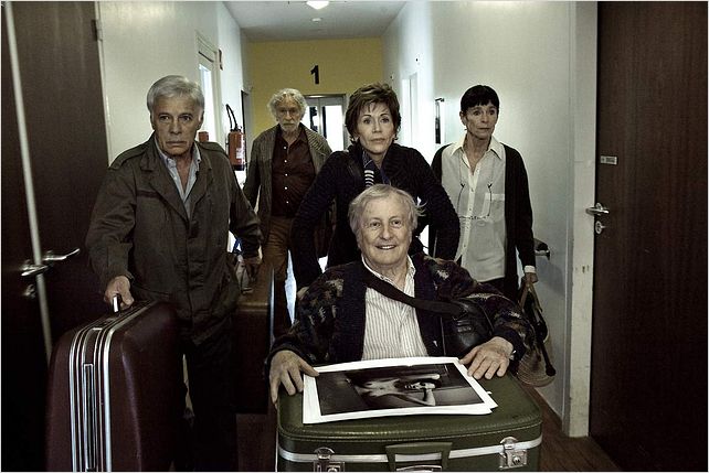 Et si on vivait tous ensemble? : photo Claude Rich, Geraldine Chaplin, Guy Bedos, Jane Fonda, Pierre Richard