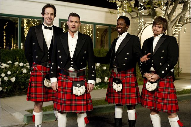 The Wedding Band : photo Brian Austin Green, Derek Miller, Harold Perrineau, Peter Cambor