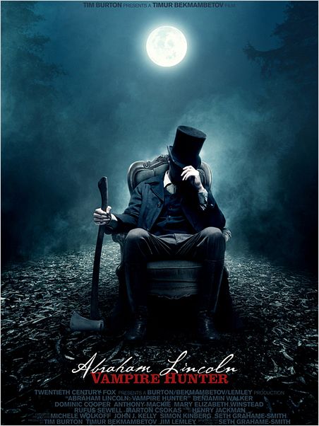 Abraham Lincoln : Chasseur de Vampires : affiche