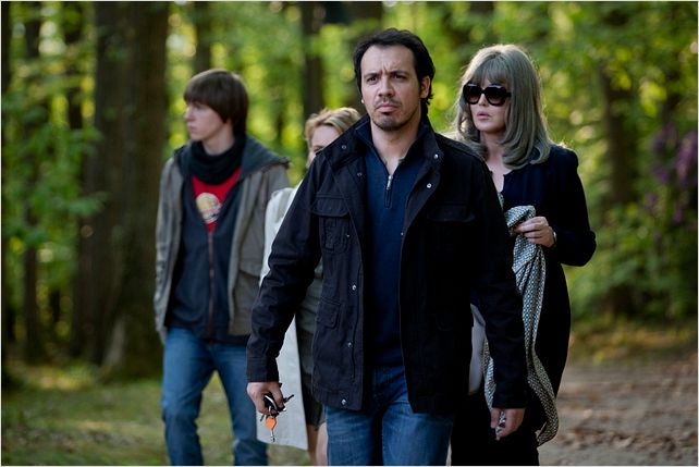 David et Madame Hansen : Photo Alexandre Astier, Isabelle Adjani, Julie-Anne Roth, Victor Chambon
