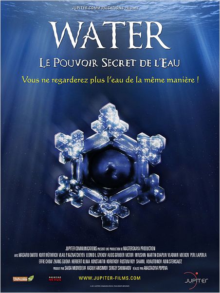 Water, le pouvoir secret de l’eau : affiche