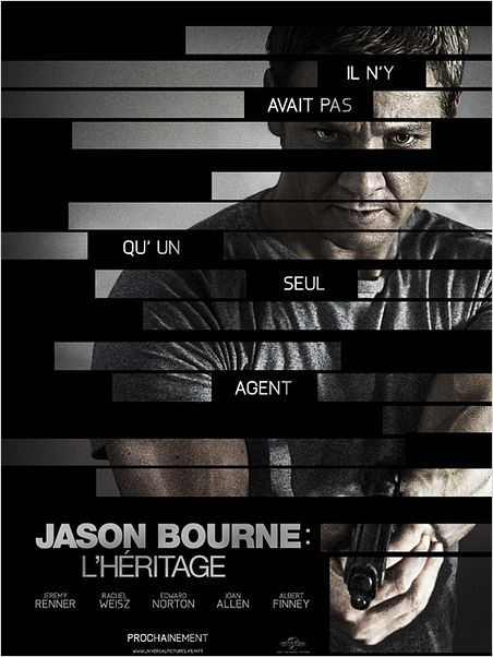 Jason Bourne : l'héritage : affiche