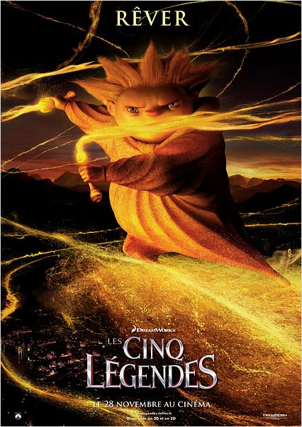 Les Cinq légendes : affiche