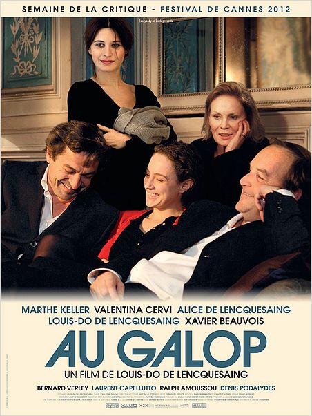 Au galop : affiche