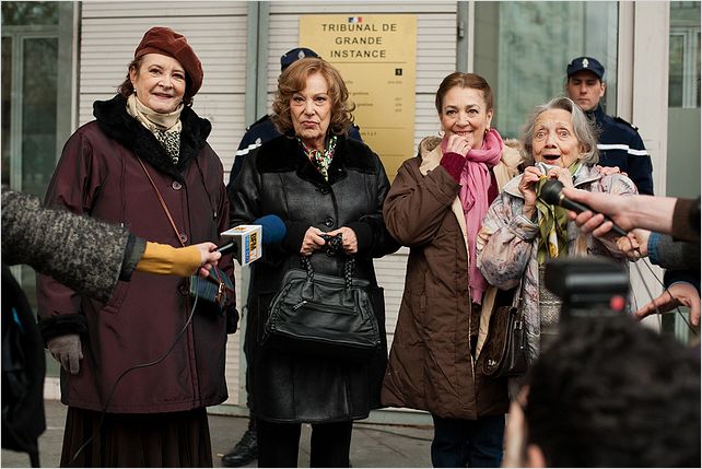 Paulette : photo Bernadette Lafont, Carmen Maura, Dominique Lavanant, Françoise Bertin
