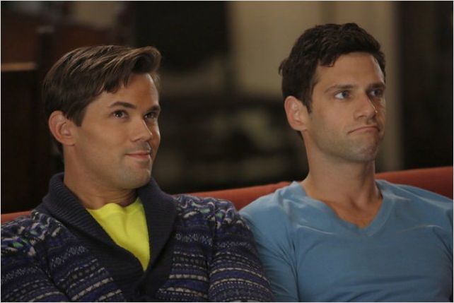 The New Normal : photo Andrew Rannells, Justin Bartha