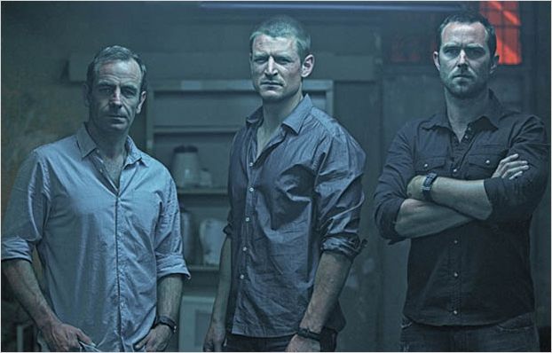 Photo Philip Winchester, Robson Green, Sullivan Stapleton