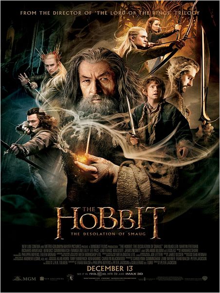 Le Hobbit : la DÃ©solation de Smaug : Affiche