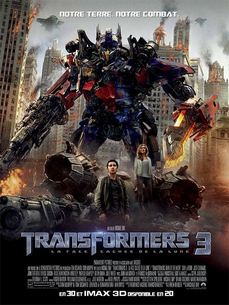 Transformers 3 La Face cachée de la Lune
