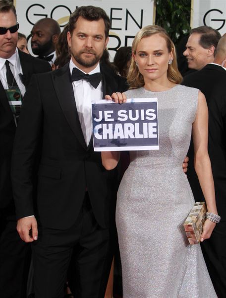 Hommage à Charlie Hebdo aux Golden Globes 2015