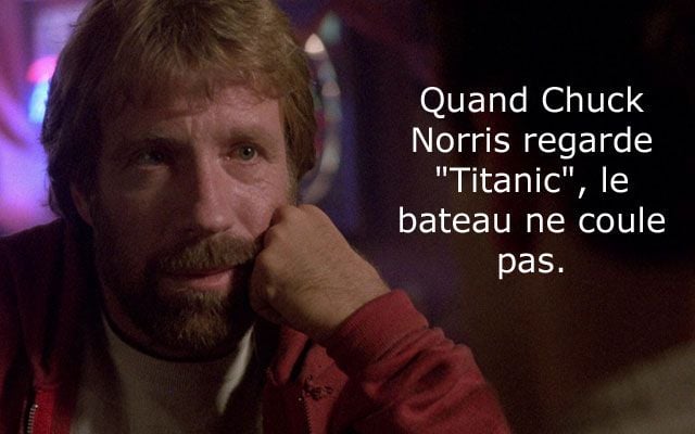 Chuck Norris VS&hellip; &quot;Titanic&quot; Chuck Norris a formé Yoda