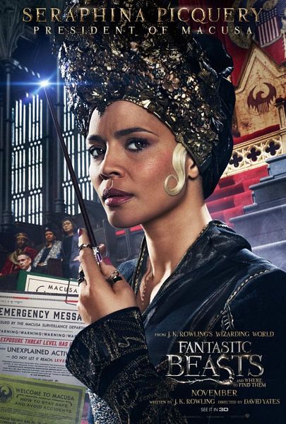 Les Animaux Fantastiques Les Personnages S Affichent Les Animaux Fantastiques Le Personnage De Ron Perlman Pose Sur Les Affiches Diaporama Allocine