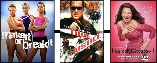 "Make It or Break It", "True Justice" et "Happily Divorced" : annulation et renouvellements