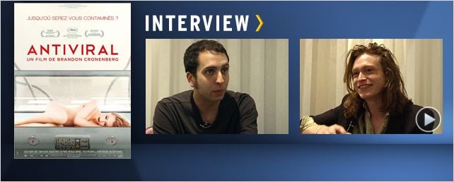 "Antiviral" : rencontre avec Brandon Cronenberg et Caleb Landry Jones ! [VIDEOS]