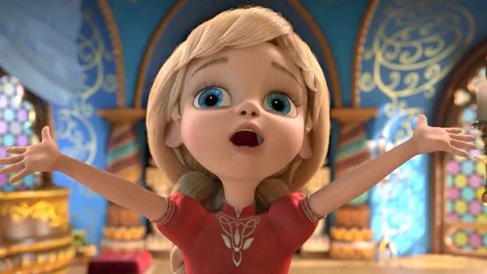 La Petite Princesse Et Le Dragon Extrait du film La Petite Princesse et le dragon - La Petite Princesse