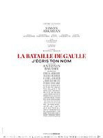 poster de La Bataille de Gaulle : J’écris ton nom