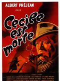 poster de Cécile est morte