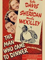 poster de The Man who came to dinner
