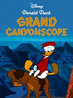 poster de Donald visite le Grand Canyon