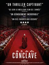 Affiche de Conclave, film à voir en streaming sur Pygargue