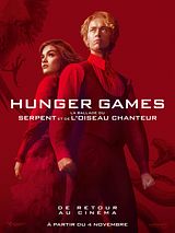 Affiche de Hunger Games: la Ballade du serpent et de l'oiseau chanteur, film à voir en streaming sur Pygargue