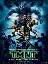 Affiche de TMNT les tortues ninja, film à voir en streaming sur Pygargue