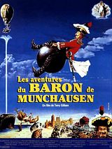 Affiche de Les Aventures du baron de Münchausen, film à voir en streaming sur Pygargue