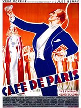 Affiche de Café de Paris, film à voir en streaming sur Pygargue