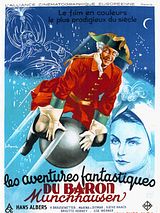 Affiche de Les Aventures fantastiques du baron Munchausen, film à voir en streaming sur Pygargue