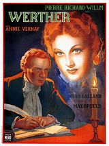 Affiche de Le Roman de Werther, film à voir en streaming sur Pygargue