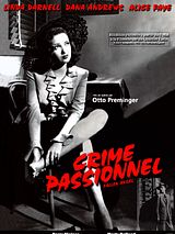 Affiche de Crime passionnel, film à voir en streaming sur Pygargue