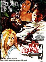 Affiche de La Nuit de l'iguane, film à voir en streaming sur Pygargue