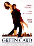 Affiche de Green Card, film à voir en streaming sur Pygargue
