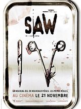 Affiche de Saw 4, film à voir en streaming sur Pygargue