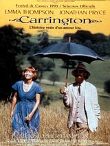 Affiche de Carrington, film à voir en streaming sur Pygargue